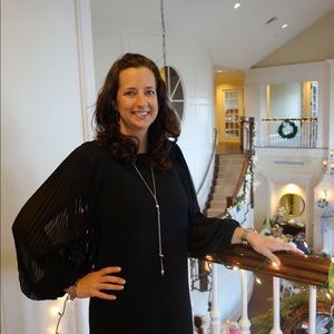 White House Black Marker Black Elegant Dress